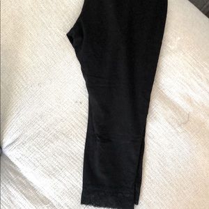 Torrid crop tights with lace